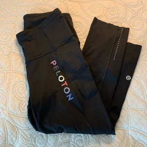 Lululemon x Peloton size 6 crop. Like new.